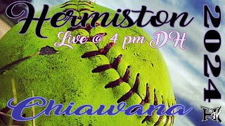 Hermiston Fast Pitch Softball vs Chiawana [upl. by Dlopoel506]