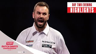 NINE DARTER  Day Two Evening Highlights  2024 Dutch Darts Championship [upl. by Rogergcam]