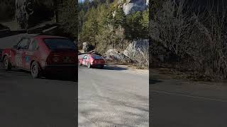 Alfasud Rallye MonteCarlo historique 2024 Saut de la Drôme [upl. by Snider]