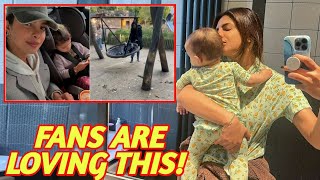 Priyanka Chopra amp Baby Malti Marie’s Heartwarming London Adventures [upl. by Nuawed]