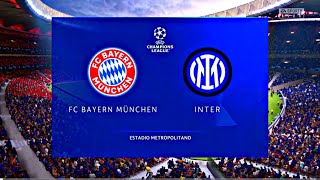 FIFA 23 Bayern München vs Inter Milan Champions League Final Full Match gameplay [upl. by Eineeuq125]