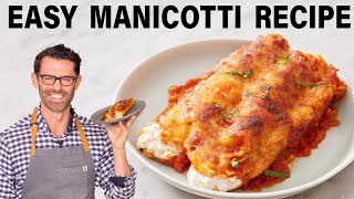 Easy Manicotti Recipe [upl. by Hairakcaz]