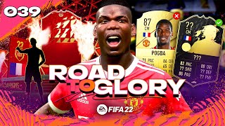 Opening my RED PLAYER PICKS amp replacing POGBA FIFA 22 Road to Glory 39 [upl. by Innavoeg]