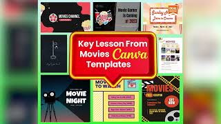 Key Lessons from Movies Canva Templates  DealMirror  Lifetime Deals [upl. by Sully989]