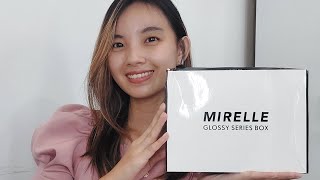 REVIEW SKINCARE MIRELLE GLOSSY BOX SERIES AUTO MENCERAHKAN STEFANIE ARDELIA [upl. by Llenart]