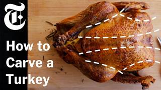 How to Carve a Turkey and Plate It Beautifully  NYT Cooking [upl. by March]