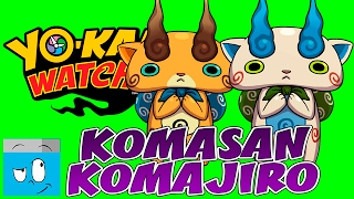 Como dibujar Komasan and Komajiro  Yokai watch [upl. by Arianne554]