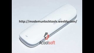 Unlock Huawei E173 Modem [upl. by Yesrod]