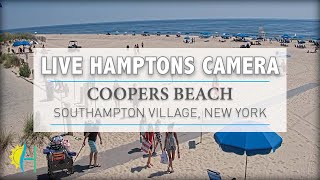 Hamptonscom  LIVE Coopers Beach Southampton Village New York  Rated 2 Beach In the Country [upl. by Waxman23]