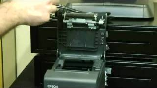 Epson T20 USB Thermal Printer Paper Replacement [upl. by Henricks]