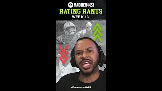 Madden Ratings Rant Week 13 [upl. by Rheims440]