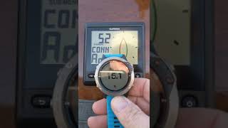 Garmin GNX Wind How to connect a Quatix to a GNX Wind from the Configuration Menu and SubMenu 50 [upl. by Filbert]