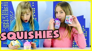 SQUISHIES SMOOSHY MUSHY KAWAII SQUEEZIES SOFTN SLOW Surprise Mystery Toys [upl. by Llenil522]