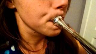 French Horn Lip Slur Exercise [upl. by Nosrac]