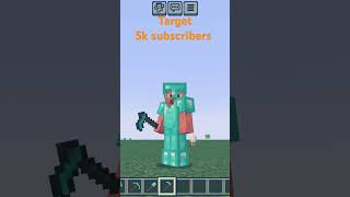 Diamond armour in Minecraft PEfire splash gaming minecraft phonk minecraft [upl. by Divan311]