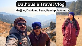 Dalhousie  Panchpula Dainkund Peak Khajjiar  Himachal Pradesh  Dalhousie Places to Visit [upl. by Eignav]