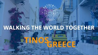 Walking through Tinos Greece 4k [upl. by Ased640]