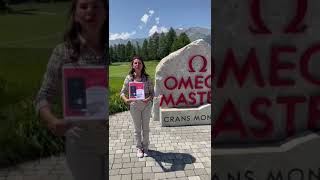 Launch quotGPT Digital Cardquot in Crans Montana golf golfswing travel [upl. by Myers]