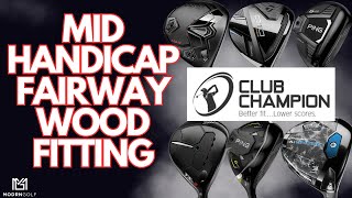 The best fairway woods in 2024  club champion mid handicap fitting [upl. by Dunson635]