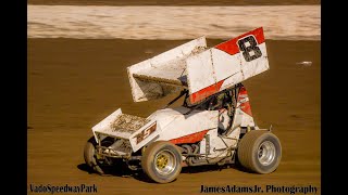 Vado Speedway Park 305 Sprint Car Main Event 8622 [upl. by Matronna]