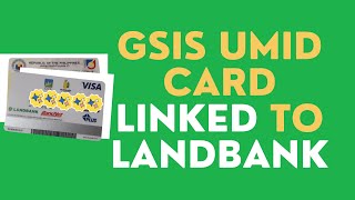 GSIS UMID CARD ONLINE BANKING VIA LANDBANK [upl. by Amsaj]