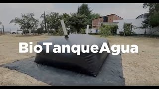 ¡Conoce el BioTanqueAgua Innovación en almacenamiento de agua Sistemabio [upl. by Stephan]