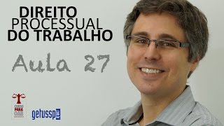 Aula 27  Direito Processual do Trabalho  Pressupostos Intrínsecos [upl. by Acissej]