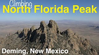 Climbing North Florida Peak  New Mexicos most technical High Prominence Peak  Deming NM [upl. by Modesta]