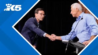 Washington gubernatorial candidates Bob Ferguson Dave Reichert debate top issues [upl. by Negaem]