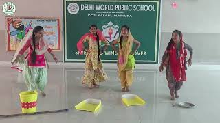 Maar Udaari Dance Video  Baisakhi Festival Celebration  Delhi World Public School [upl. by Oicafinob]