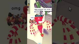 Catching SCAMMERS with STRAWBERRY BAT DRAGON in Adopt Me 👀😳 shorts adoptme [upl. by Westhead]