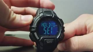 Set Time and Date on Timex IRONMAN Watch [upl. by Hubbard]