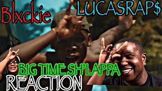 Blxckie  BIG TIME SH’LAPPA ft LUCASRAP Official Music Video  REACTION [upl. by Adihaj]