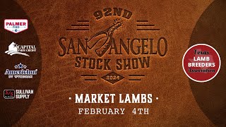 February 4  Market Lambs [upl. by Carlyle94]