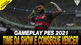 TIME DA SHOW E CONSEGUE VENCER RIVAL DIFICIL  GAMEPLAY PES 2021  60 FPS  SADAN GAMER  PC [upl. by Assiron858]