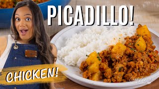 CHICKEN Picadillo Recipe  Cuban Recipes  Ground Chicken Recipe  Chef Zee Cooks [upl. by Angadresma]