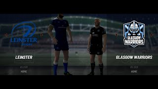 Rugby 25 Gameplay Leinster VS Glasgow Warriors [upl. by Notlrahc]