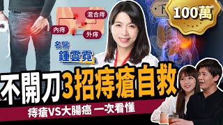 【健康】痔瘡不想開刀？名醫教你3招自救：遠離便祕、大腸癌！ ft 鍾雲霓醫師｜下班經濟學235 [upl. by Nuahsyd]