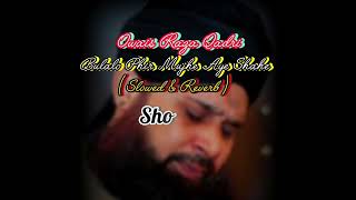 Bulalo Phir Mujhe Aye Shahe Behrobar Madine Mein Lyrics By Owais Raza Qadri SlowedReverb shorts [upl. by Reinhardt820]