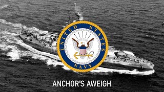 Anchors Aweigh WW2 Footage [upl. by Ahsienat]