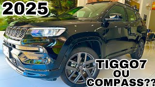 NOVO JEEP COMPASS 2025 SÉRIE S VERSÃO TOP DE LINHA 13 TURBO  O SUV MÉDIO MAIS VENDIDO DO MERCADO [upl. by Ebanreb690]