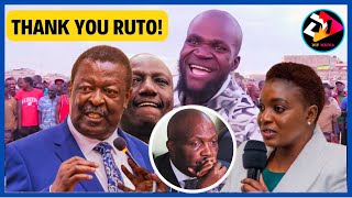 NURU OKANGA SUPPORTS RUTO FOR THE FIRST TIME AFTER FIRING HIS ENTIRE CABINET MUDAVADI ANGUKA NAO [upl. by Wilt]