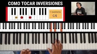 Como tocar las Inversiones en Piano  Nomenclatura 🔥🎹 [upl. by Alakam78]