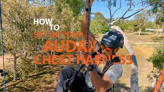 Chest Harness Adjustment on the REECOIL AUDAX [upl. by Ahsayn]