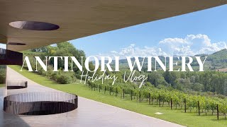 Antinori nel Chianti Classico Winery Italy Holiday Vlog 2022 [upl. by Aninat]