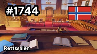 1744 🇳🇴 📕8📄44  Rettssalen  Junes Journey [upl. by Oralla]