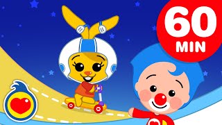 🐥 Plim Plim ♫ CARTOONS for Kids ♫ Full Episodes ♫ Hops and Pirouettes 60 Min [upl. by Artenra240]