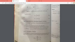 DSp6 steps to design digital filter using bilinear transformationproblemsECEDSPJNTU [upl. by Aniretake]