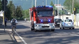 ABP  Kilolitrica  APS Vigili del Fuoco Brescia in emergenza  Italian Fire dept responding [upl. by Ronnie]