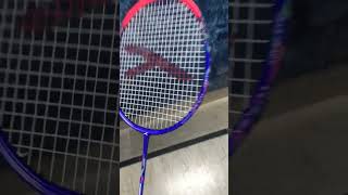 HUNDRED POWERTEK 1000 PRO Graphite Strung Badminton Racket [upl. by Ahsakat]